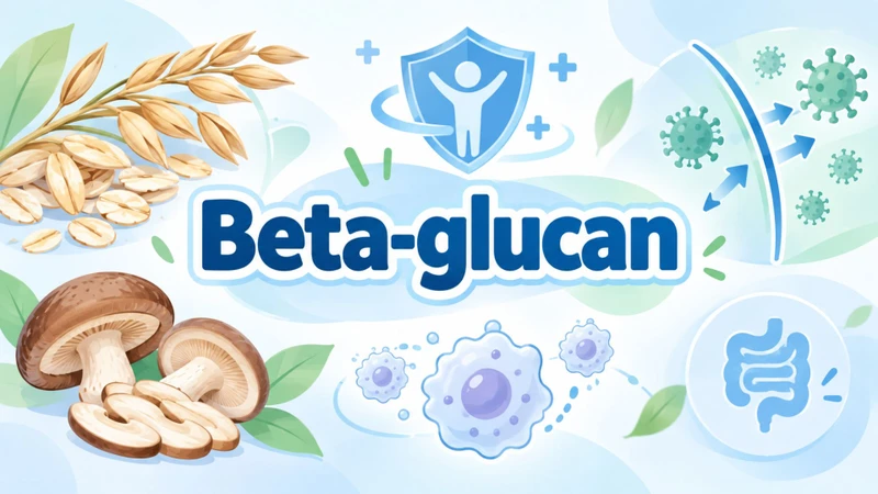 Beta-glucan là một dạng chất xơ hòa tan tự nhiên, thuộc nhóm polysaccharide
