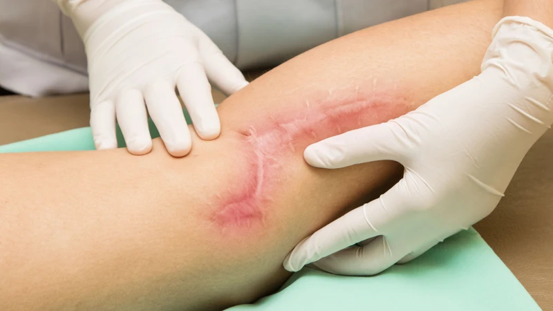 Sẹo xơ là một nguyên nhân gây ra tình trạng cứng khớp gối sau phẫu thuật