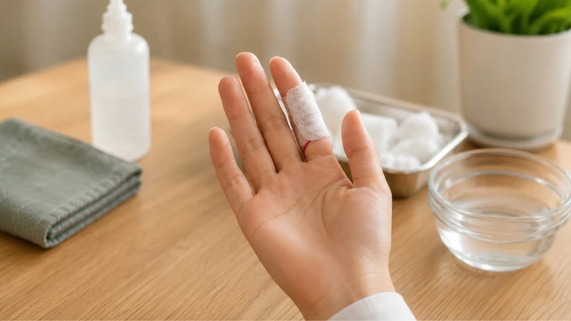 Vệ sinh vết thương đúng cách giúp hạn chế nhiễm trùng