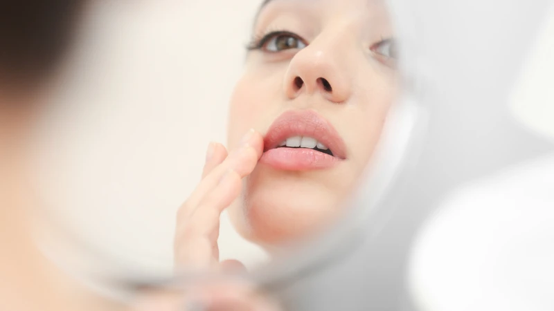 Bị nổi mụn nước ở môi là bệnh gì? 3