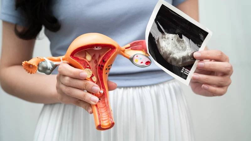 Rong kinh huyết đen có thể là dấu hiệu của các bệnh lý như u xơ tử cung
