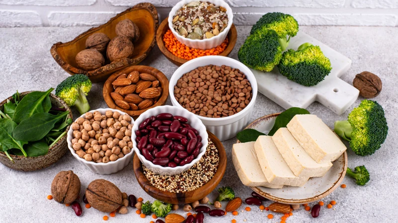 Bữa sáng cho người gan nhiễm mỡ nên chứa đạm thực vật hoặc đạm nạc