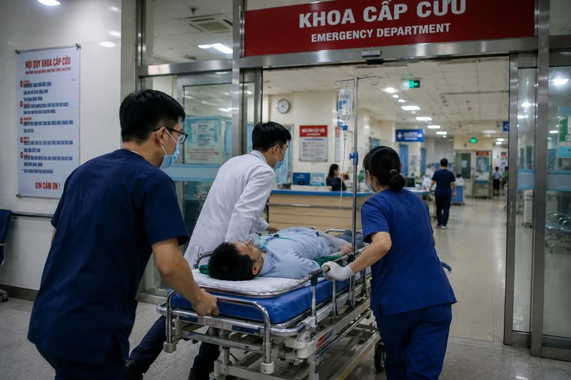 Người nhiễm độc cá nóc cần được đưa đến bệnh viện cấp cứu càng sớm càng tốt