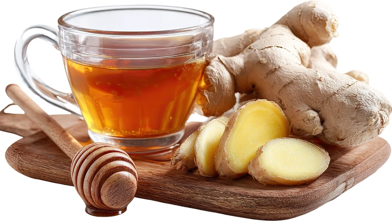 Trà gừng ấm là một phương pháp tự nhiên để giảm đau