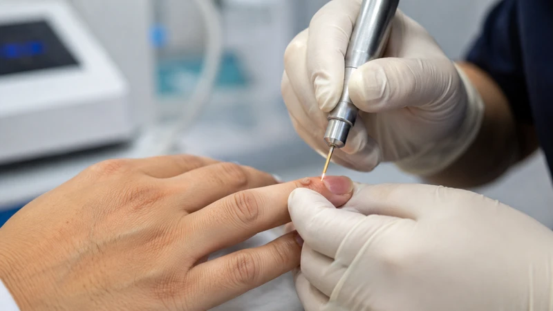 Đốt điện và laser có thể được cân nhắc khi mụn cóc lớn, dai dẳng hoặc không đáp ứng với cách xử lý thông thường