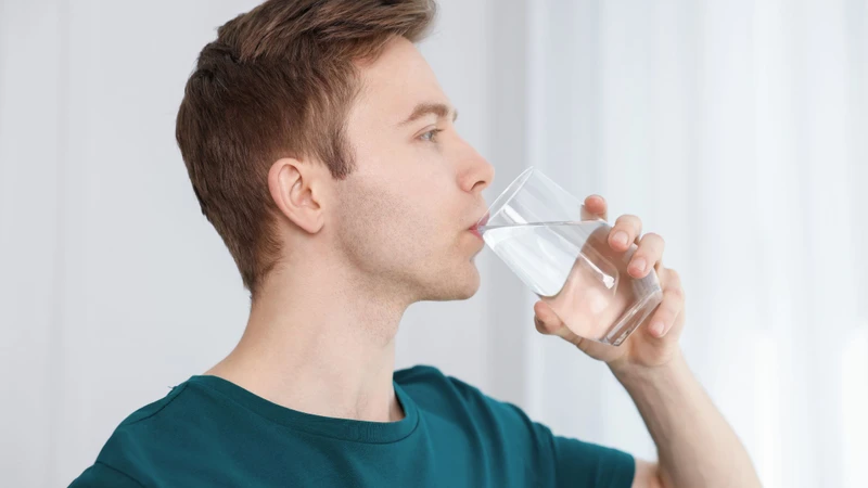 Bổ sung nước thường xuyên là một cách giải rượu khi nôn hiệu quả