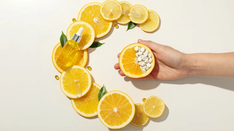 Chanh giàu vitamin C có tác dụng chống viêm, kháng khuẩn