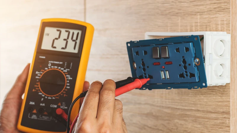 Kiểm tra dây dẫn và ổ cắm thường xuyên giúp phát hiện sớm những dấu hiệu bất thường