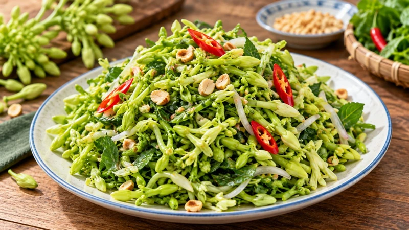 Cách sử dụng hoa đu đủ đực tươi gồm luộc, xào, hấp hoặc nấu nước