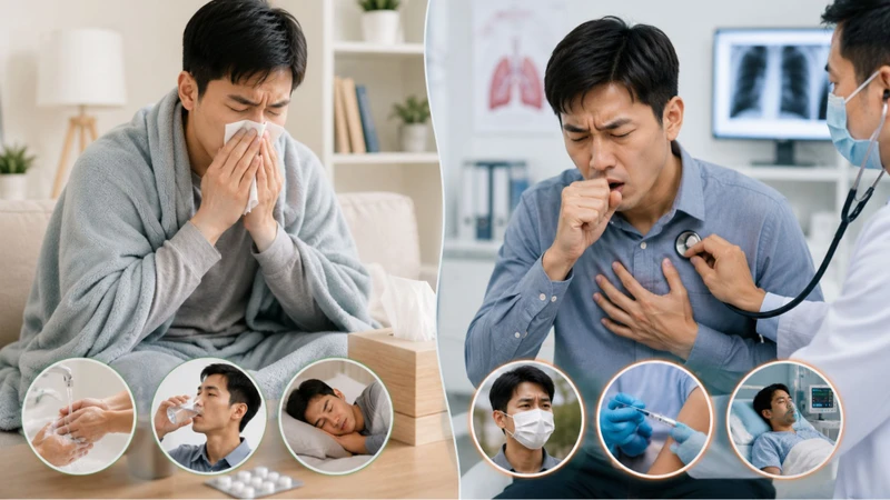 Phân biệt cúm thông thường và cúm biến chứng giúp xử trí đúng cách