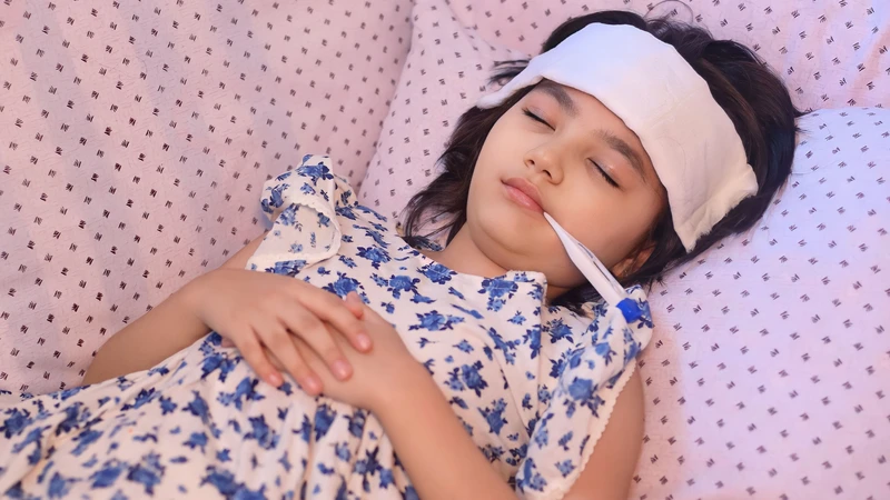 Sốt cao từ 38,9 độ C trở lên