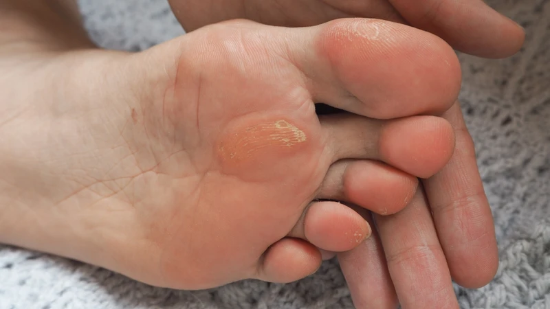 Nên đến gặp bác sĩ nếu chai chân đi kèm tình trạng tê bì, mất cảm giác