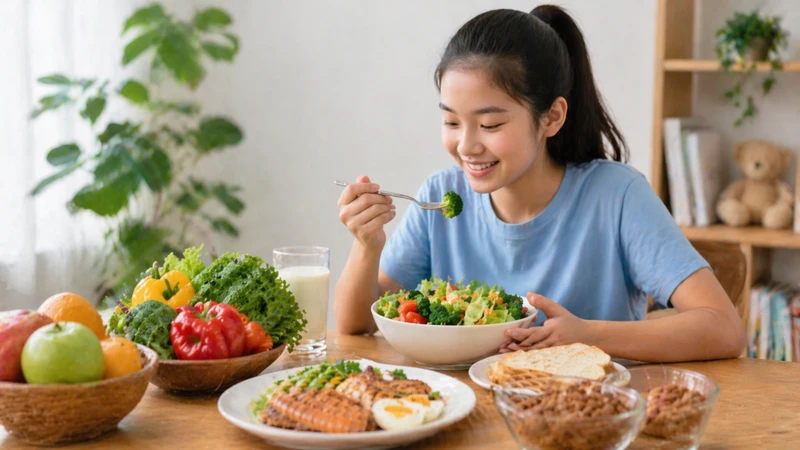 Chế độ ăn uống ở tuổi dậy thì ảnh hưởng đến phát triển toàn diện