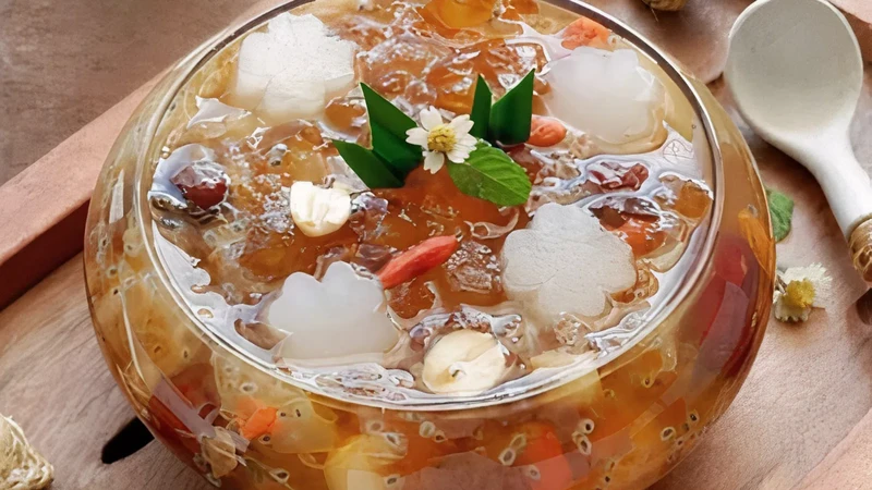 Hiệu quả chè dưỡng nhan phụ thuộc cách nấu và lượng đường sử dụng