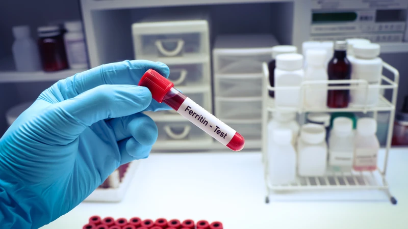 Chỉ số Ferritin được sử dụng để hỗ trợ chẩn đoán tình trạng thiếu sắt, thừa sắt
