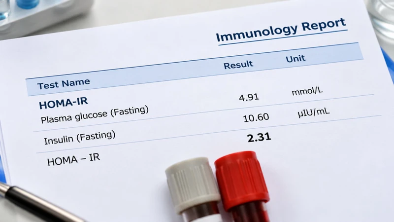 Chỉ số HOMA-IR giúp ước tính mức độ kháng insulin dựa trên glucose và insulin lúc đói
