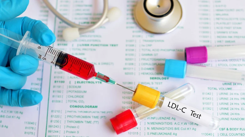 Cholesterol xấu LDL tích tụ trong mạch máu, làm hẹp lòng mạch và cản trở máu nuôi tim