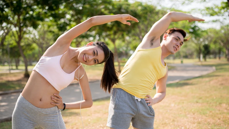 Chườm nóng không thay thế được tập thể dục