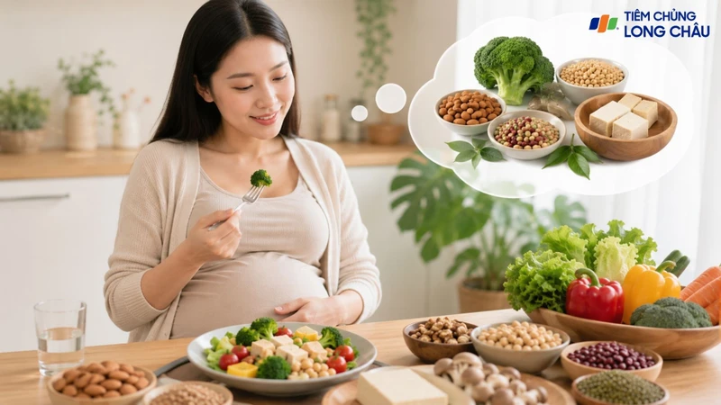 Có bầu ăn chay được không phụ thuộc vào cách xây dựng chế độ ăn đủ chất