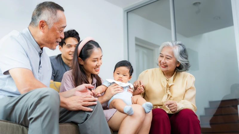 Thói quen cho trẻ uống nước tráng miệng thường được truyền lại từ các thế hệ trước