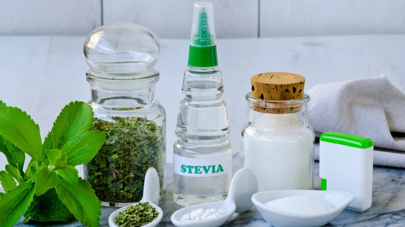 Cỏ ngọt có thể được sử dụng để tạo vị ngọt trong một số sản phẩm chăm sóc miệng