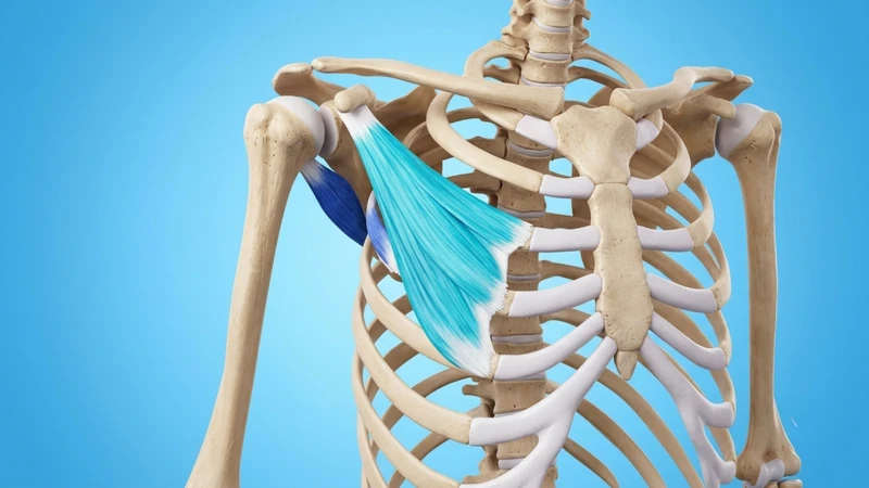 Cơ ngực bé là một cơ mỏng, hình tam giác nằm ở thành ngực trước
