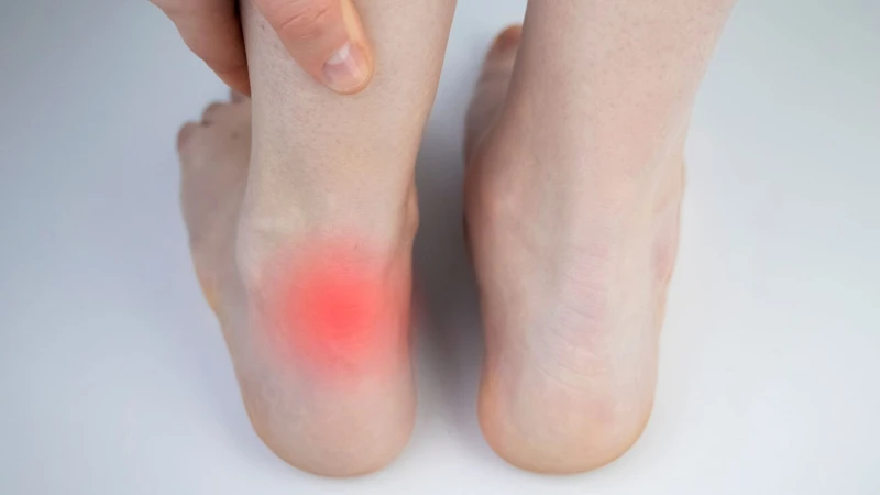 Viêm gân gót Achilles cũng là một trong những bệnh lý thường gặp ở vùng cơ tam đầu cẳng chân