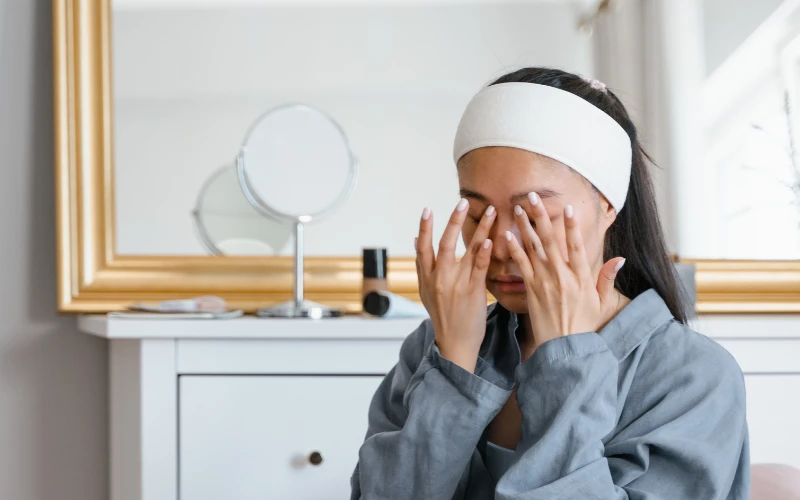 Co thắt cơ mi mắt là tình trạng các bó cơ vòng mi mắt bị kích thích co thắt tự phát