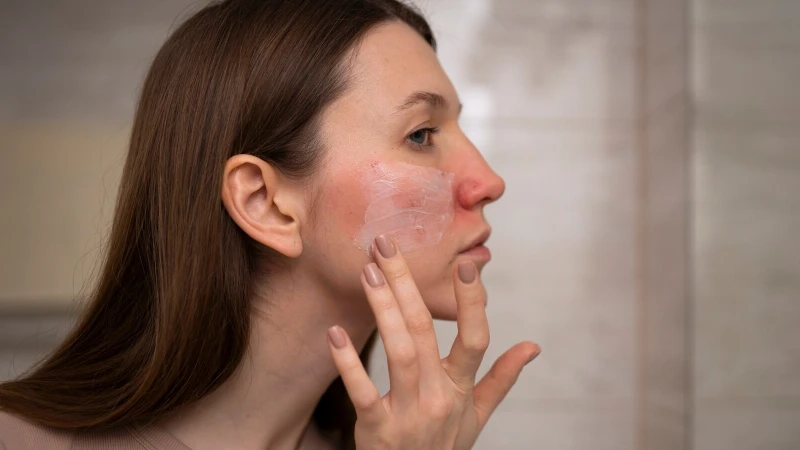 Da nhiễm corticoid thường xuyên trong tình trạng đỏ ửng