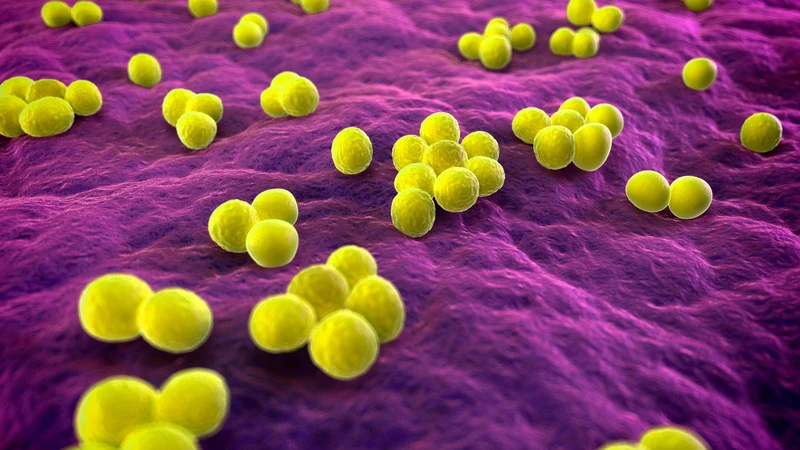 Vi khuẩn Staphylococcus aureus có thể gây ra nhiều dạng nhiễm trùng trên da