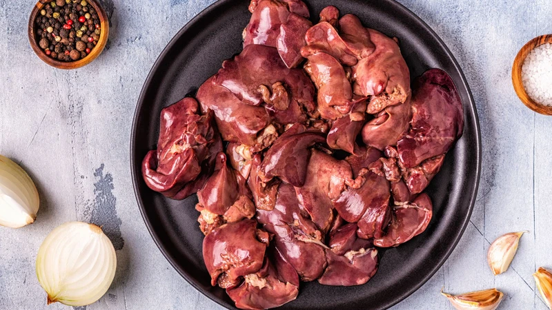 Gan động vật là một trong những thực phẩm giàu purin