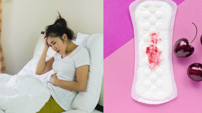 Đau bụng lâm râm và ra dịch hồng là dấu hiệu gì? Nguy hiểm hay bình thường? 1
