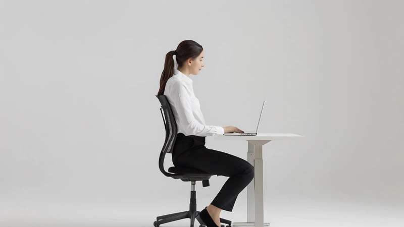 Duy trì tư thế đúng khi ngồi, đứng hoặc làm việc để giảm đau cơ lưng