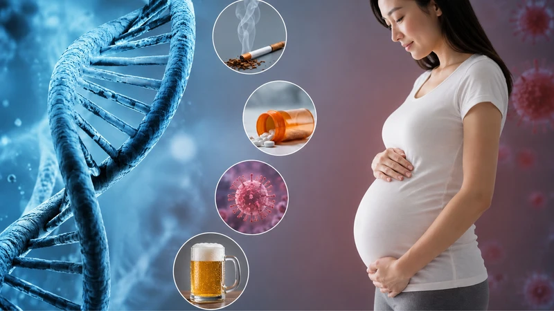 Di truyền và một số yếu tố thai kỳ có thể liên quan đến dị dạng não