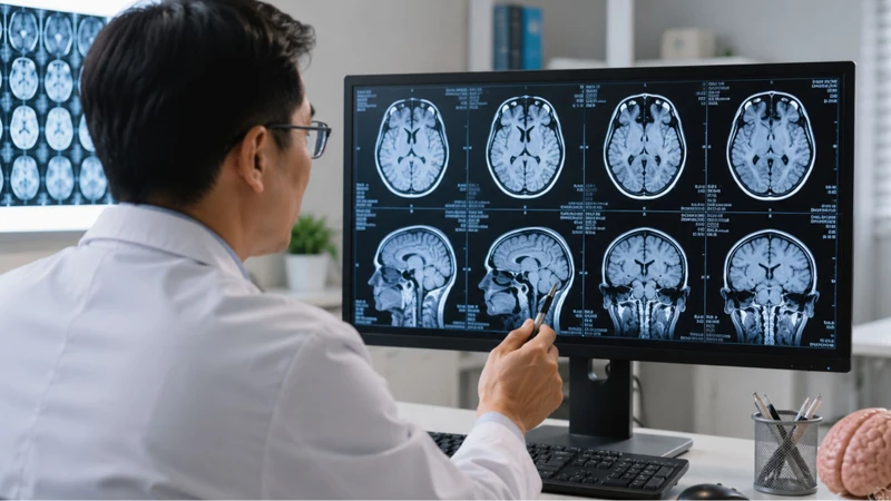 MRI giúp bác sĩ đánh giá tổn thương trong não