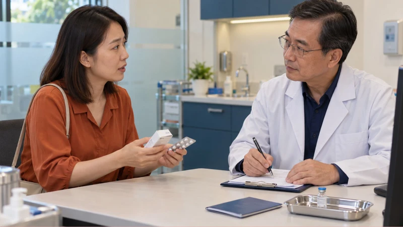 Thông báo thuốc đang dùng và tiền sử dị ứng trước tiêm