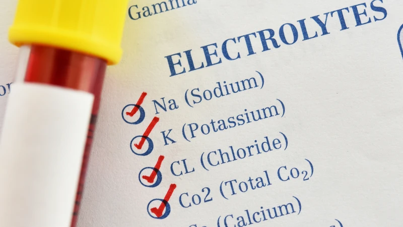 Điện giải đồ giúp đánh giá tình trạng cân bằng khoáng chất trong cơ thể