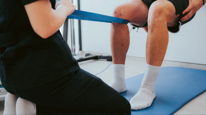 Tập vật lý trị liệu hỗ trợ cải thiện khả năng vận động của gân gót chân