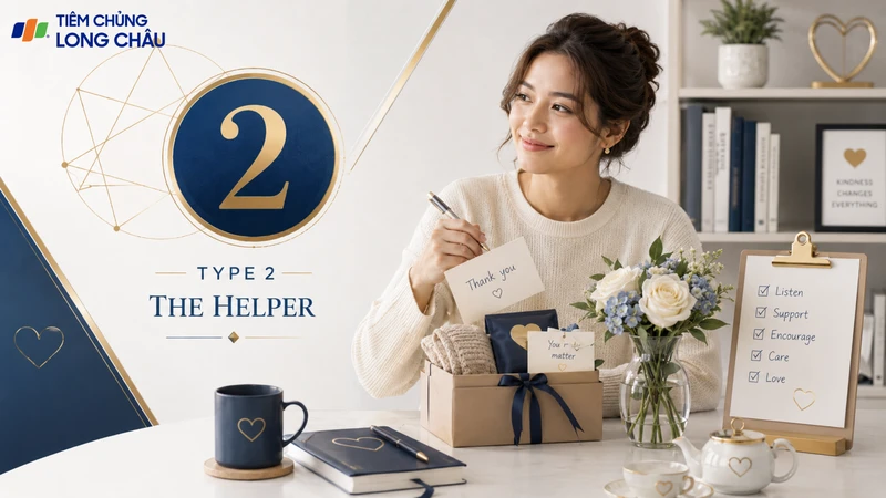 Type 2 giàu đồng cảm, thích hỗ trợ và xây dựng mối quan hệ gần gũi