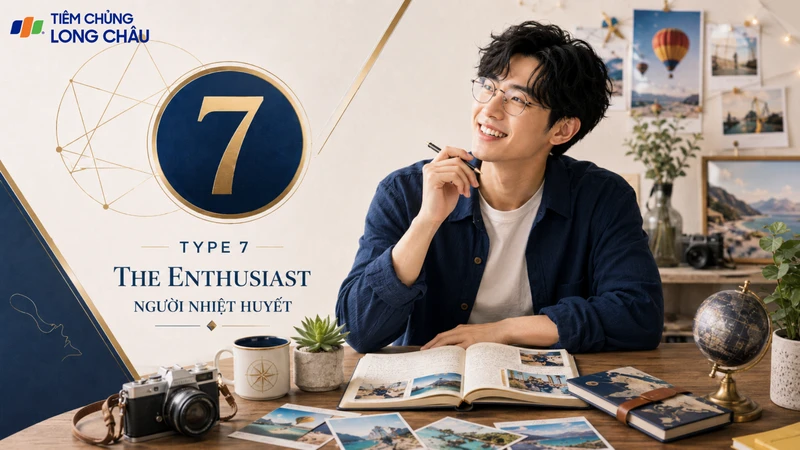 Type 7 năng động, lạc quan và yêu thích những trải nghiệm mới