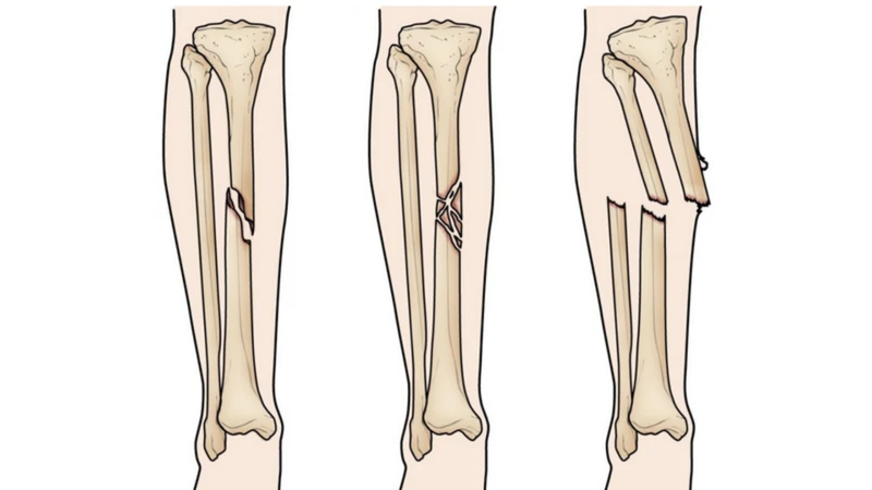 Vị trí 1/3 dưới xương chày có đặc điểm giải phẫu đặc biệt, ảnh hưởng đến quá trình liền xương