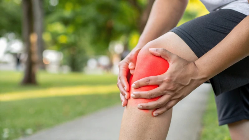 Gãy xương bánh chè gây đau dữ dội vùng trước gối
