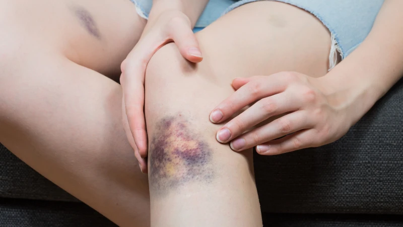 Tai nạn lao động có thể gây gãy xương ống đồng khiến cẳng chân đau dữ dội, sưng tấy