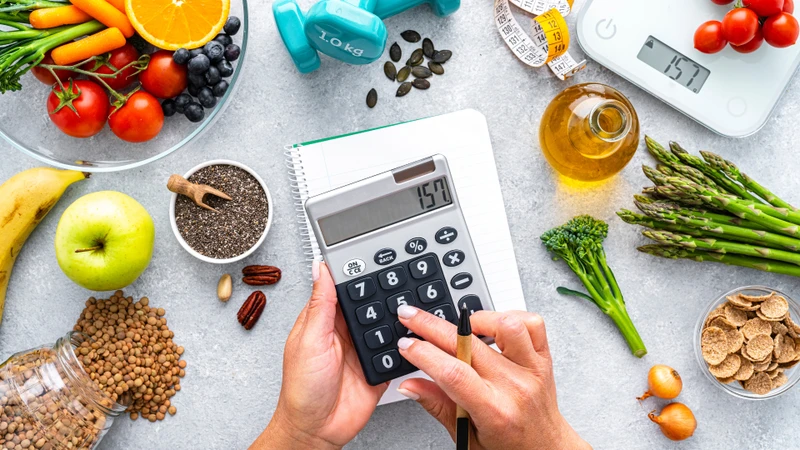 Chế độ ăn cần có kiểm soát trong việc giảm calo, đảm bảo đủ protein và cân bằng dinh dưỡng