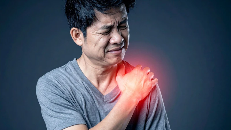 Giãn dây chằng vai xảy ra khi các dải mô quanh khớp bị kéo căng quá mức