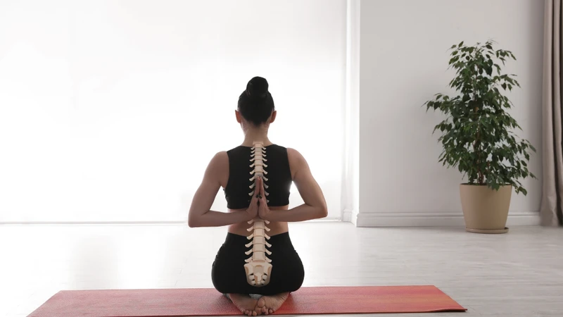 Thực hiện bài tập kéo giãn cột sống lưng đúng cách giúp thư giãn cơ