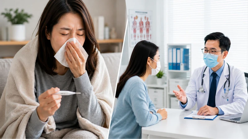 Hắt xì kéo dài kèm sốt hoặc khó thở cần được bác sĩ thăm khám sớm