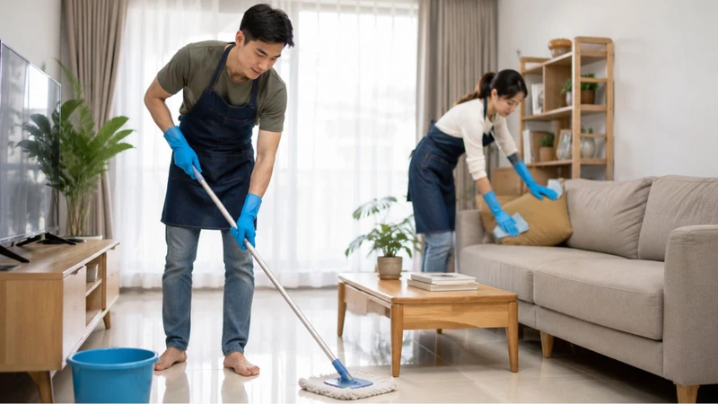 Giữ môi trường sống sạch sẽ giúp giảm tác nhân gây hắt xì