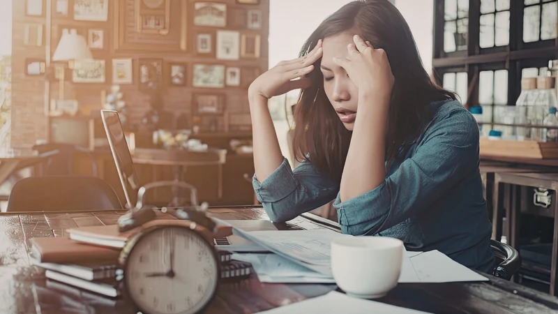Áp lực công việc cũng là một nguyên nhân khiến hệ tiêu hóa suy giảm