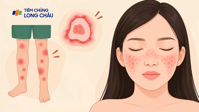 Hồng ban nút và lupus ban đỏ là hai bệnh lý khác nhau